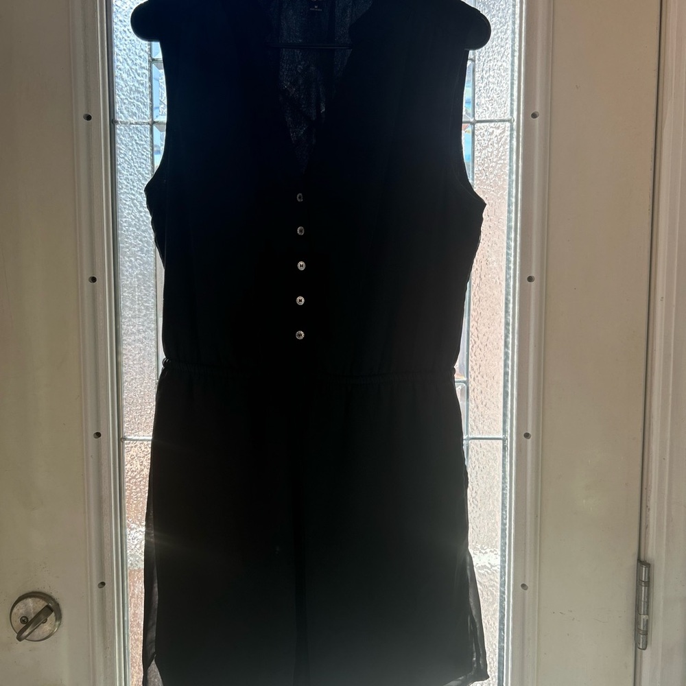 Elegant Black Sleeveless Dress